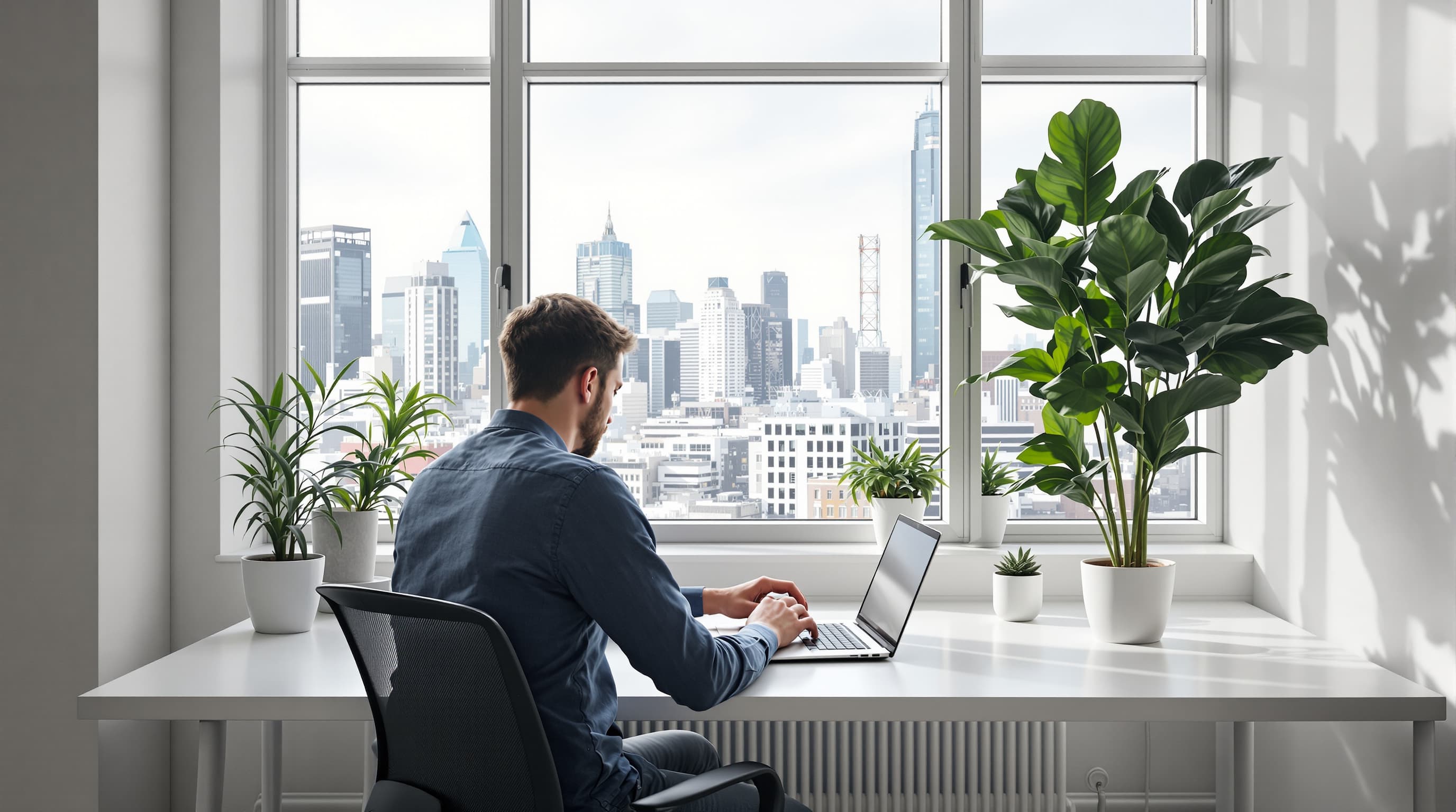 WordPress-Freelancer im Home-Office